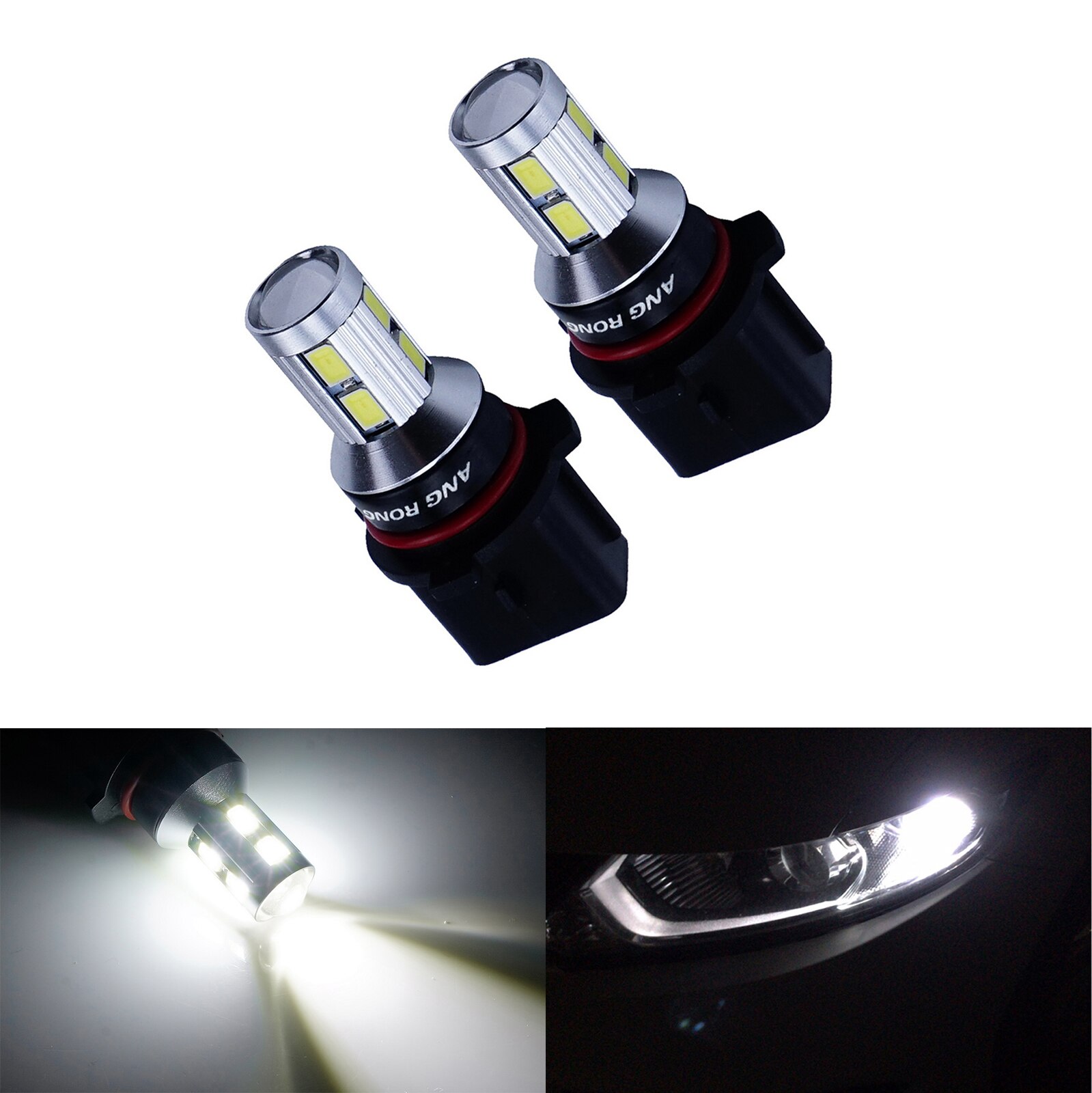 ANGRONG Pair 9 SMD P13W ȭƮ LED ְ  ..